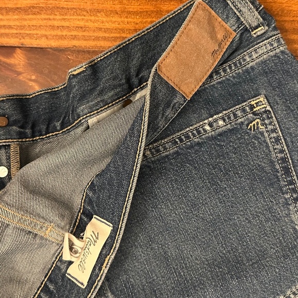 EUC Madewell Low-Slung Baggy Crop Jeans - size 32P - Picture 5 of 5